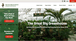 Desktop Screenshot of greatbiggreenhouse.com